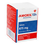 AMOXIL 12H T 10 875MG ANT