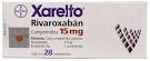 XARELTO T 28 15MG