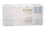 CRIAM T 30 600MG LP