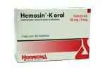 HEMOSIN K T 32 25MG/ 5MG